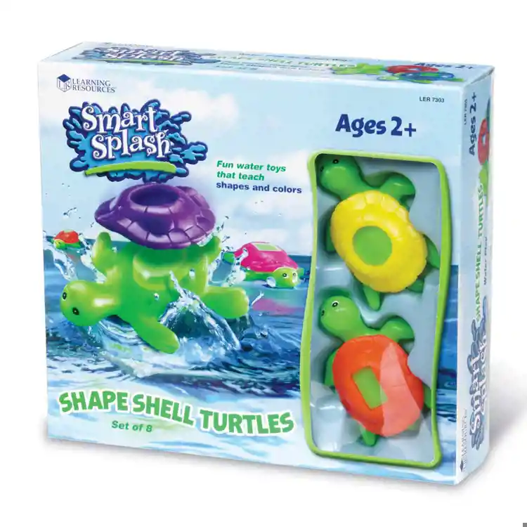 Smart Splash® Shape Shell Turtles