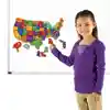 Magnetic US Map Puzzle