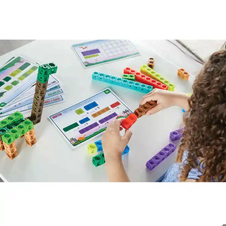 Mathlink® Cubes Themed Activity Sets