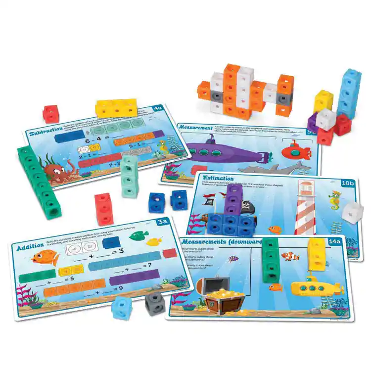 Mathlink® Cubes Themed Activity Sets