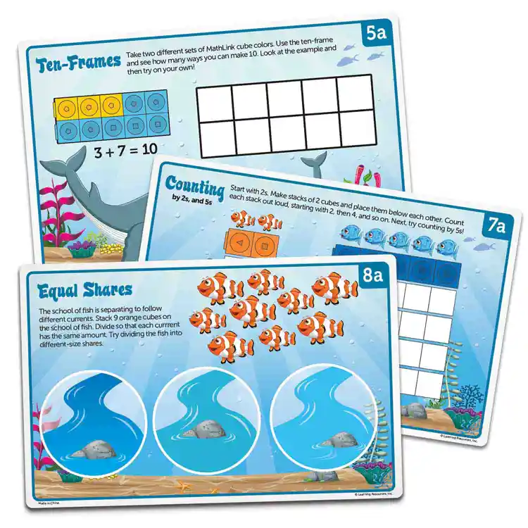 Mathlink® Cubes Sea Adventures