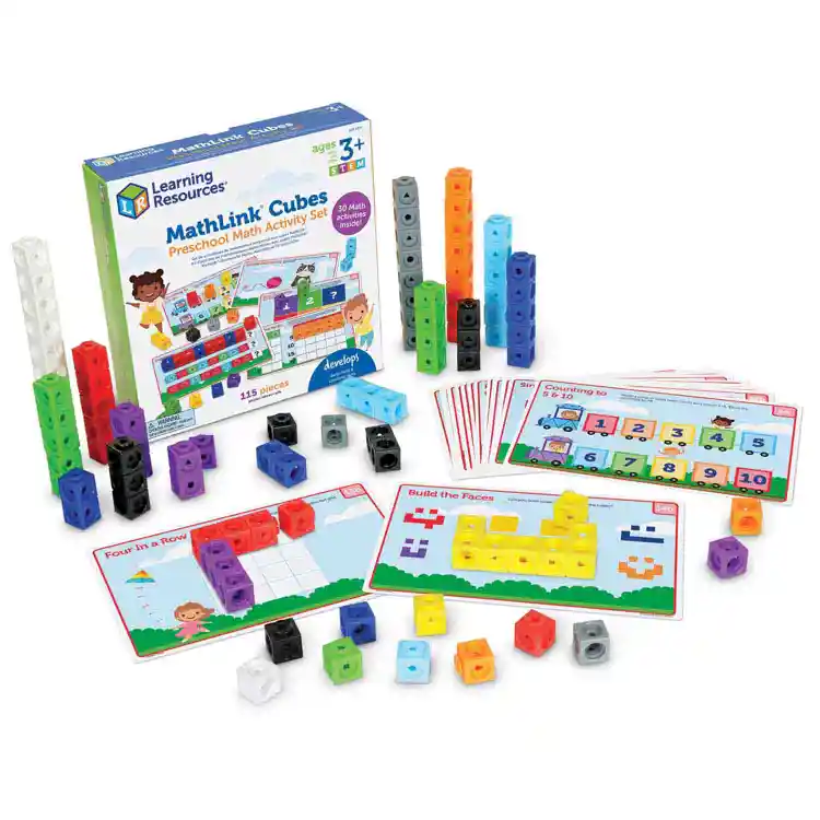 Mathlink® Cubes Preschool Activity Set