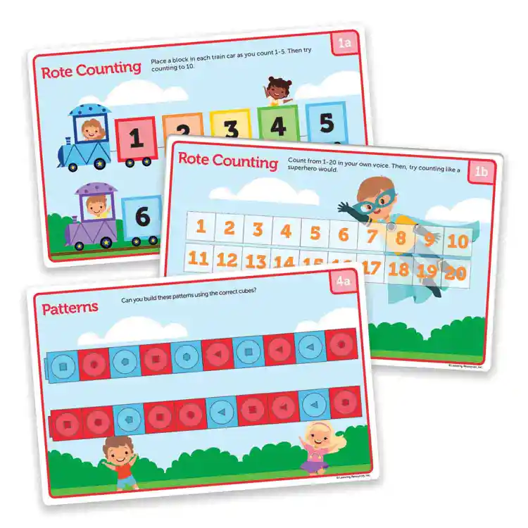 Mathlink® Cubes Preschool Activity Set