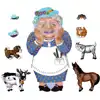 The Old Lady Who Swallowed a Fly Felt Rhyme Set