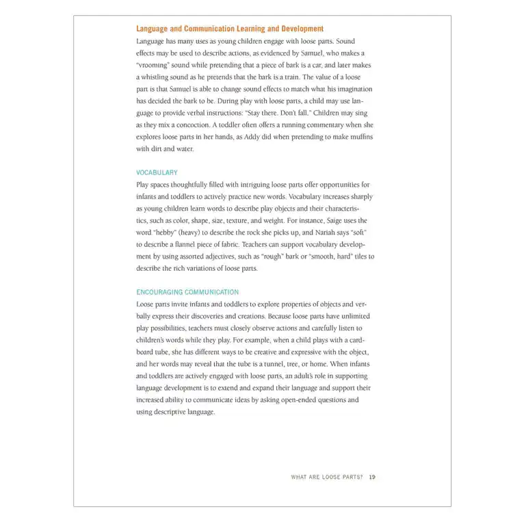 Loose Parts Resource Books