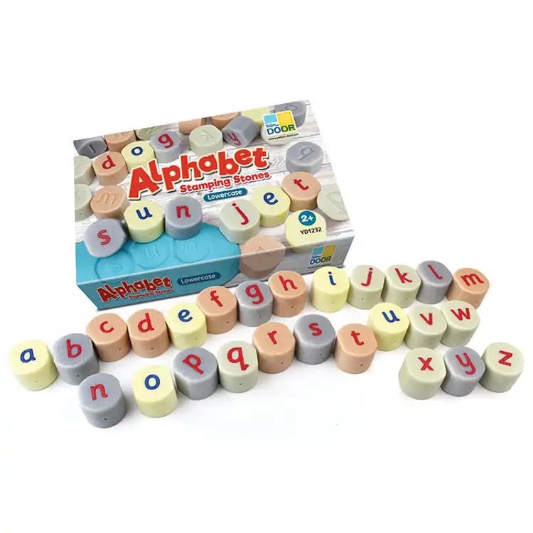 Lowercase Alphabet Stamping Stones