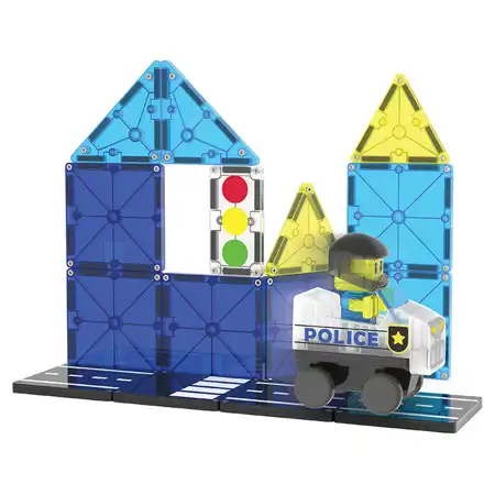 MAGNA-TILES® Police Station