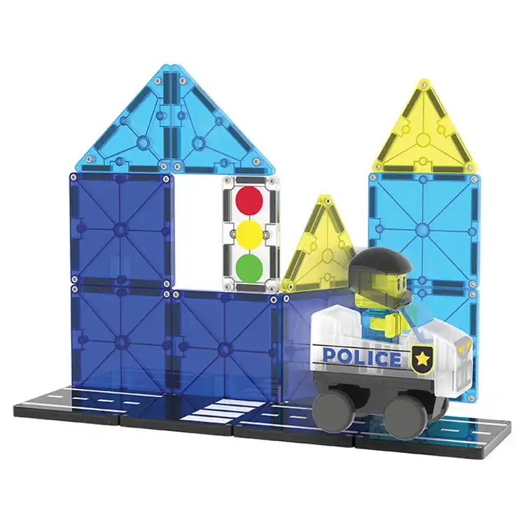MAGNA-TILES® Police Station