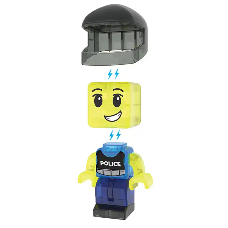 MAGNA-TILES® Police Station