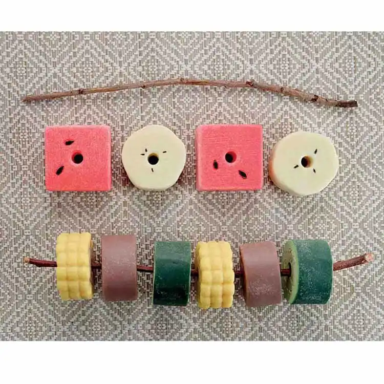 Make Your Own: Pizza & Kebabs Sensory Play Stones Set