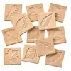 Match Me Sensory Leaf Tiles