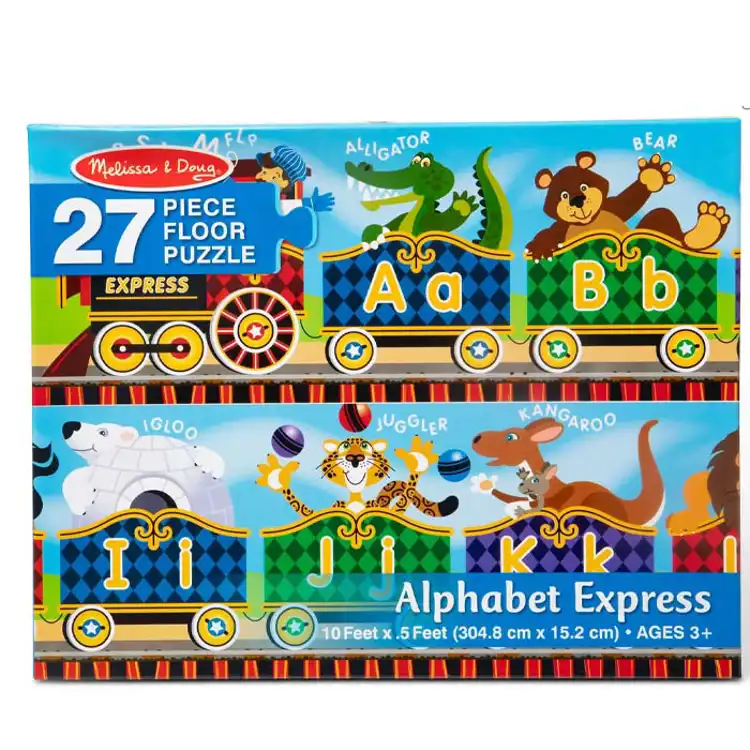 Melissa & Doug Alphabet Express Floor Puzzle