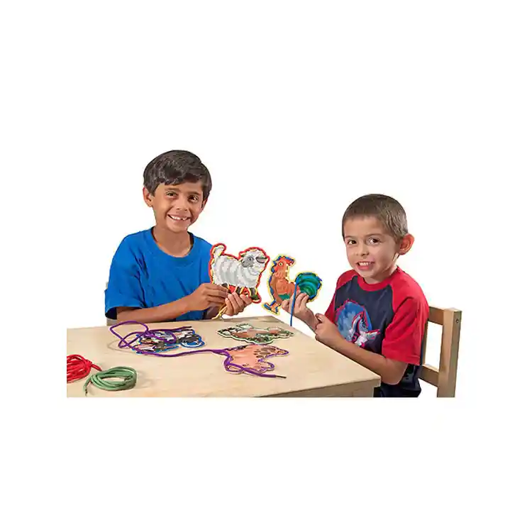 Melissa & Doug® Lace & Trace Sets - Farm Animals
