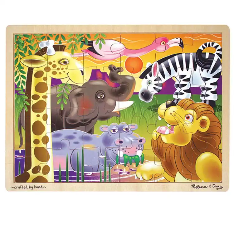 Melissa & Doug® Wooden Jigsaw Puzzles