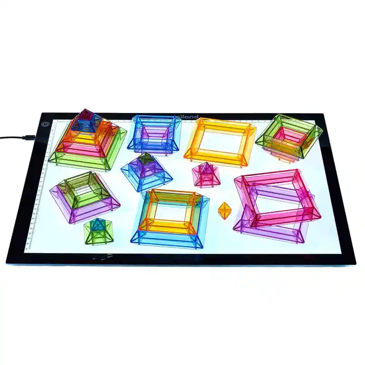 Translucent Stacking Pyramids