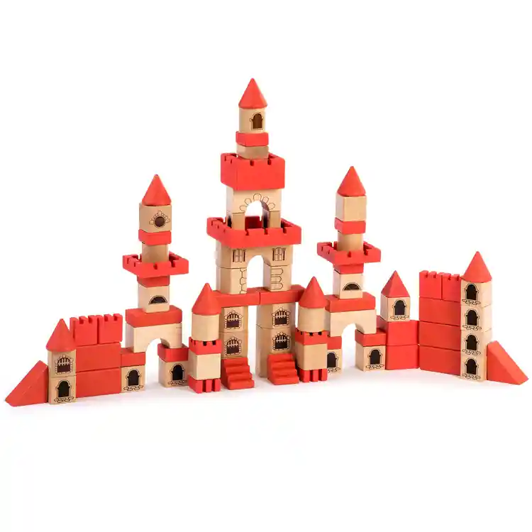 Wooden Castle Blocks