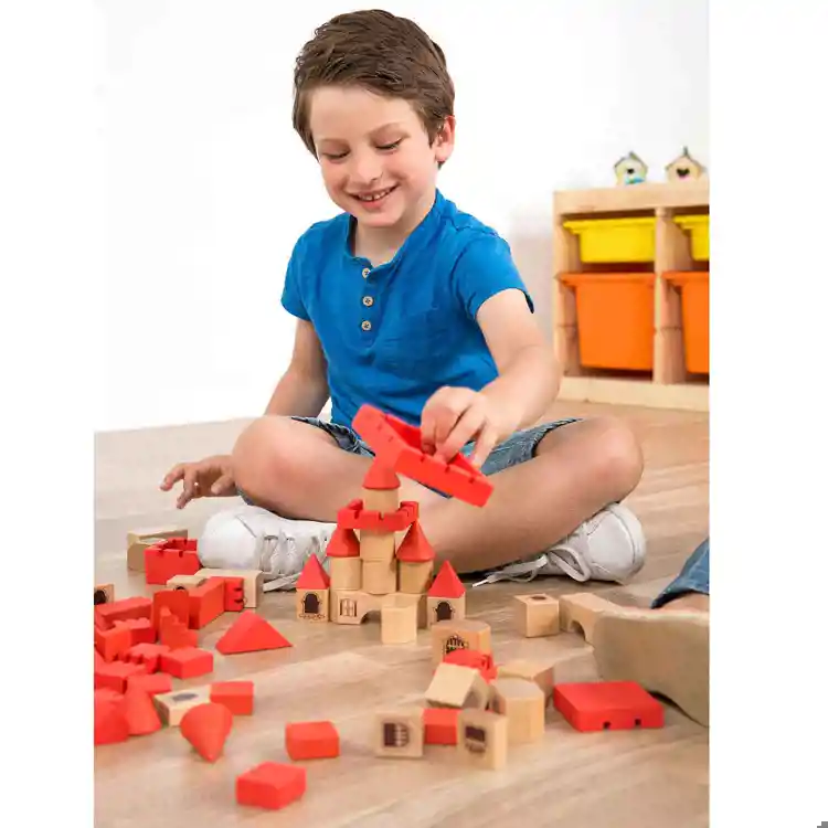 Wooden Castle Blocks