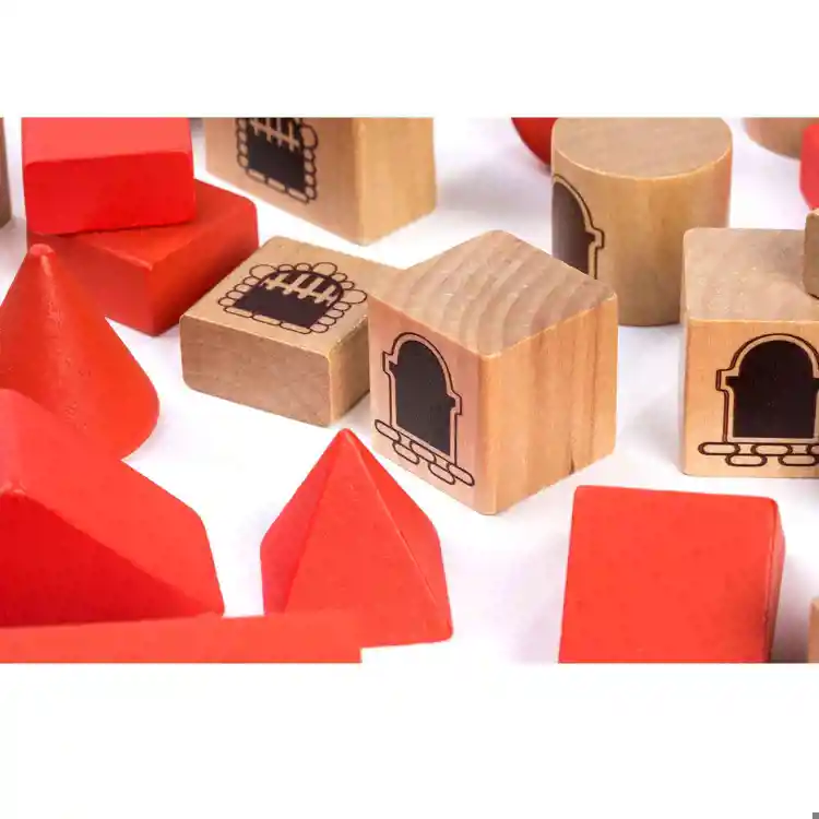 Wooden Castle Blocks