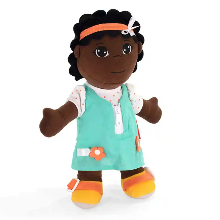 Diverse Learn To Dress Dolls Set