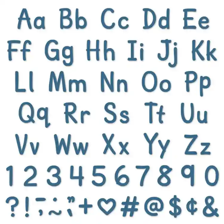 Modern Classic Letters Combo Pack