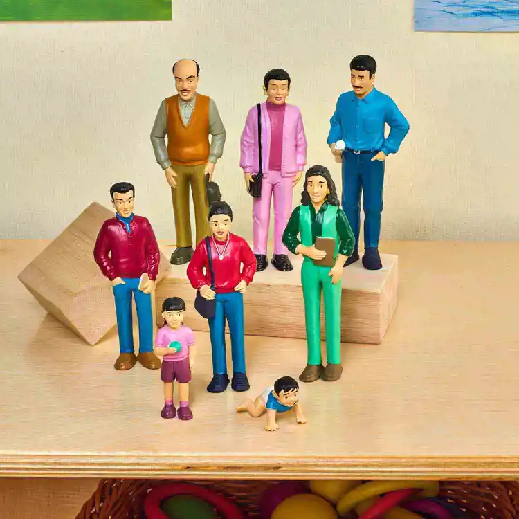 Latino Pretend Play Family