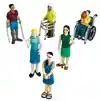 Friends with Diverse Abilities Figures