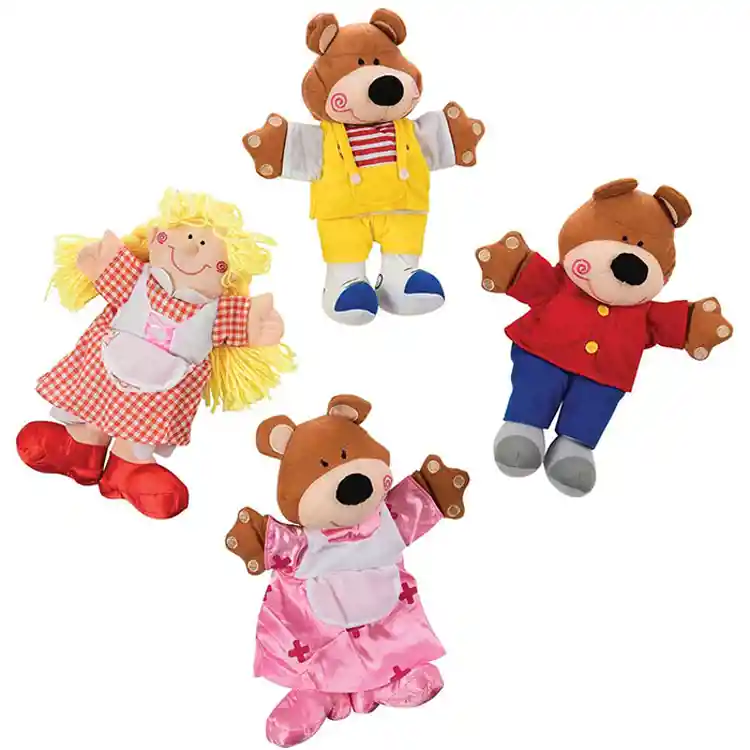 Goldilocks & The Three Bears Story Puppet Set