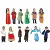 Multicultural Clothing, Set of 12