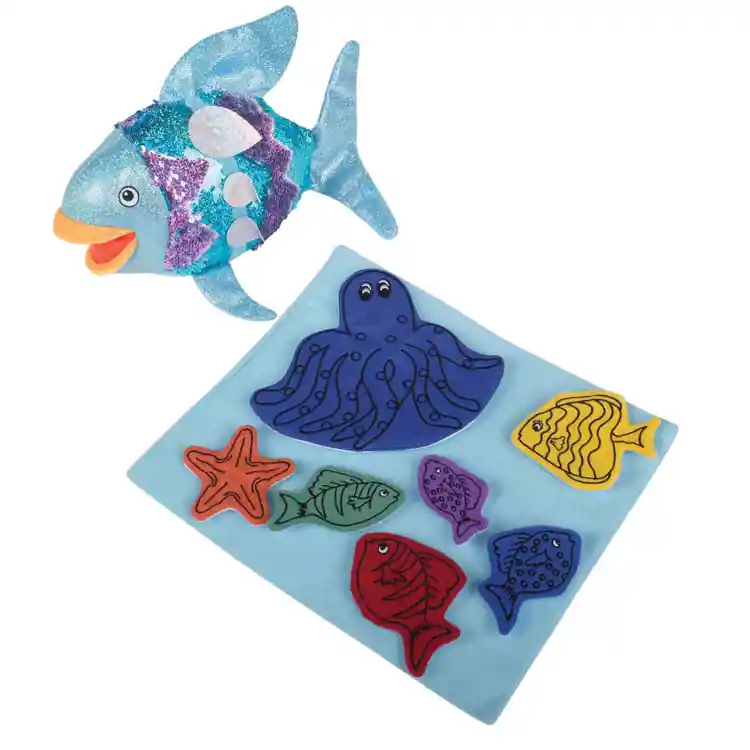 Rainbow Fish Storytelling Props