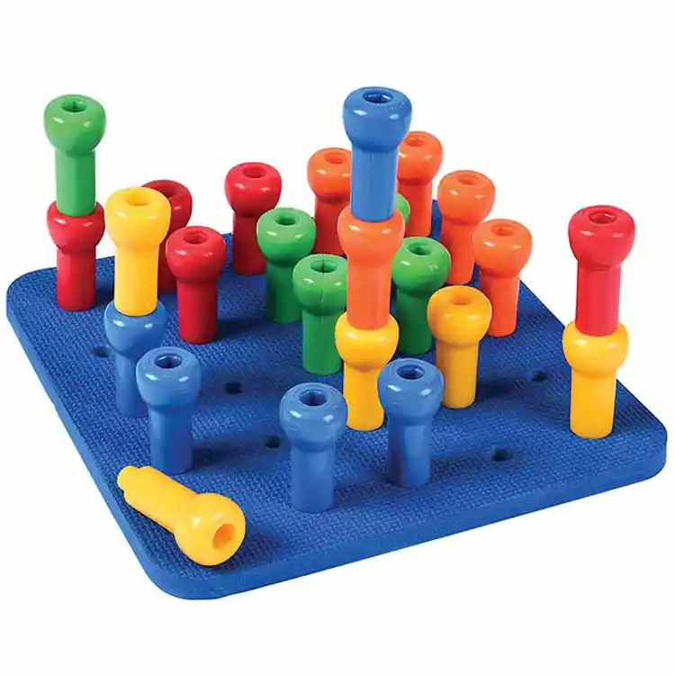 Hold-Tight Pegs & Pegboard Set