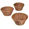 Round Plastic Woven Baskets