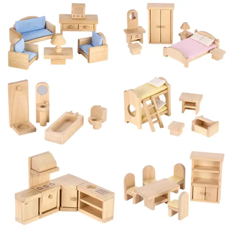 My First Dollhouse & Furniture Collection