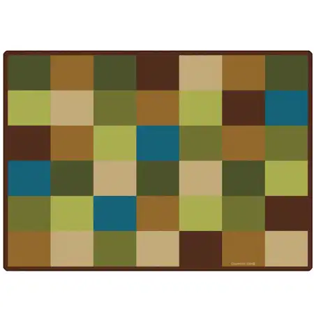 Nature Blocks Seating Classroom Rug