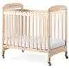 Next Generation Serenity® Crib - Natural, 1 Clear & 1 Mirror End Panel