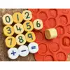Number Stamping Stones