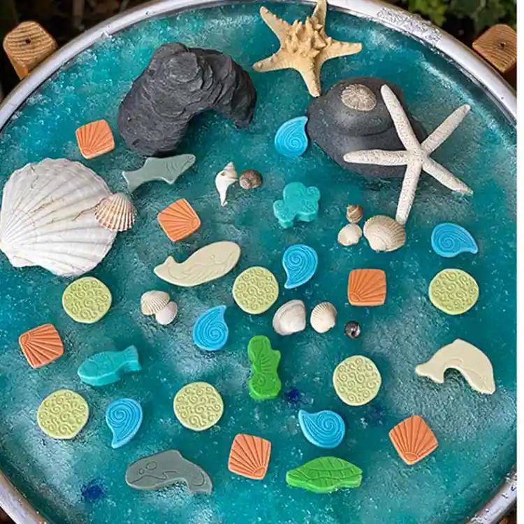Ocean Play Scenery Stones