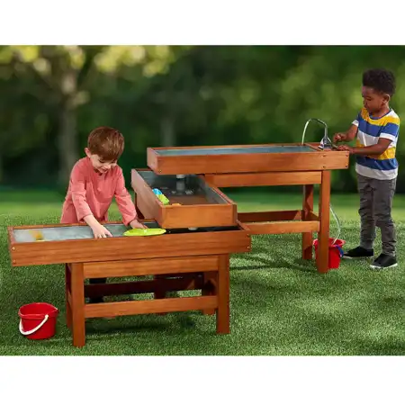 Outdoor Water and Sand Table with Pump