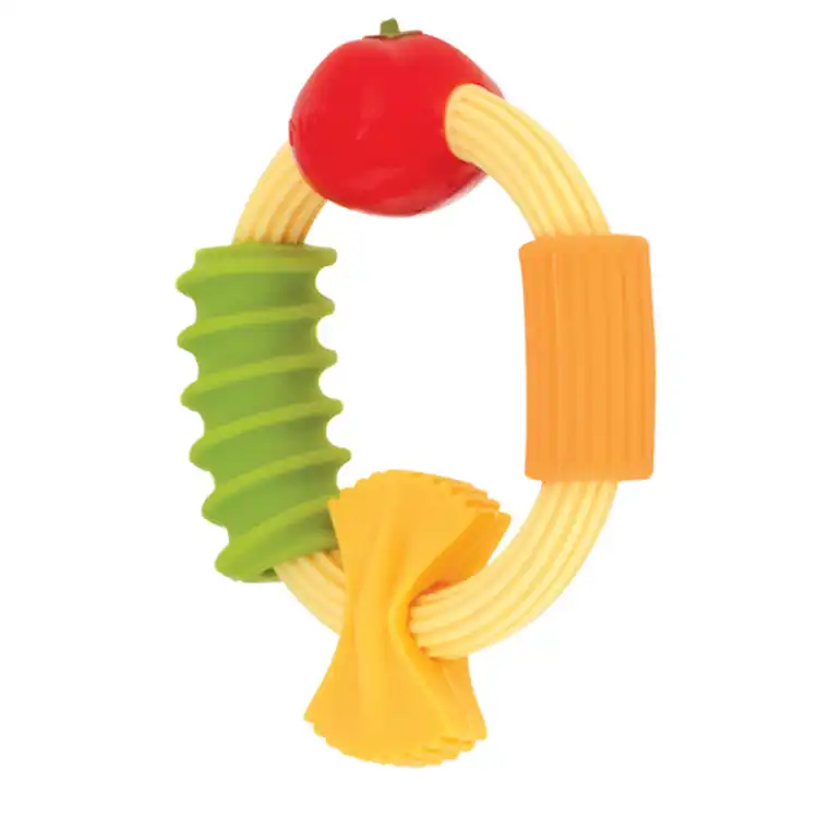 Pasta Silicone Teething Ring