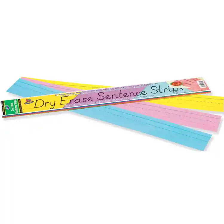 Dry-Erase Sentence and Phrase Strips