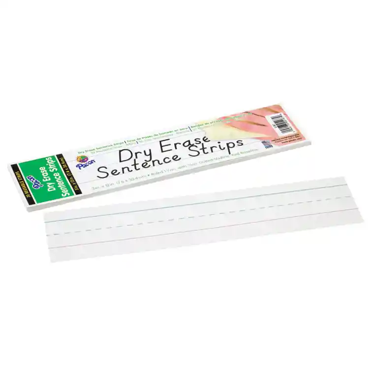 Dry-Erase Sentence and Phrase Strips