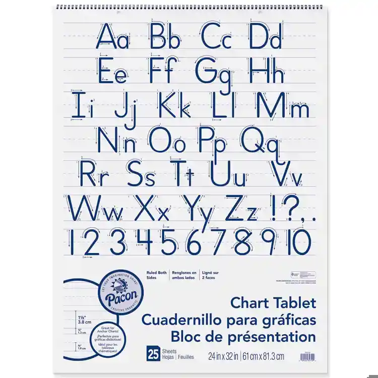 Pacon® Chart Tablet Packs