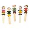 People Shaped Wood Craft Sticks