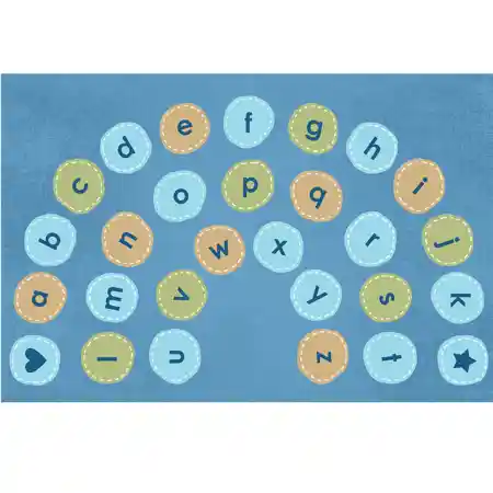 Pixel Perfect™ Calming Colors Arch Seating Rug