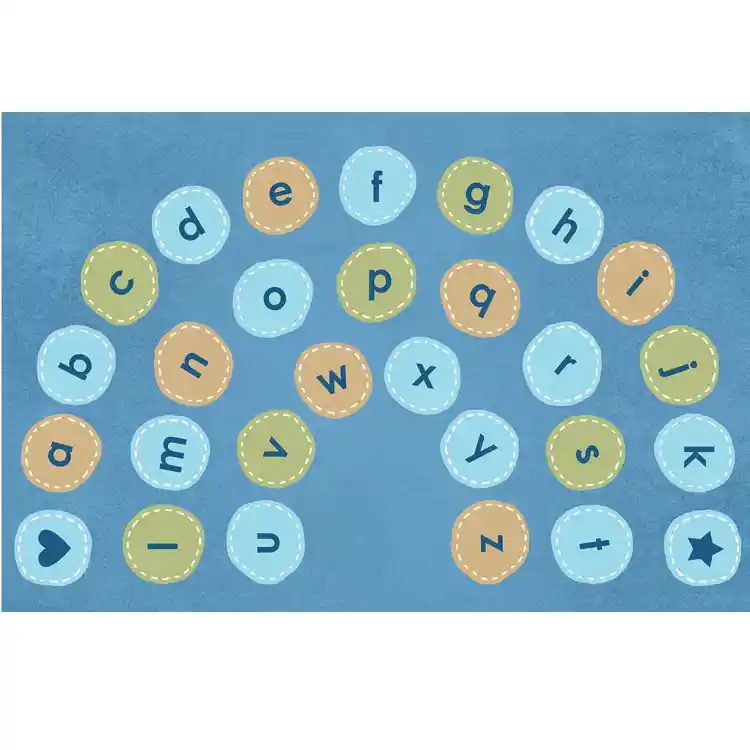 Pixel Perfect™ Calming Colors Arch Seating Rug