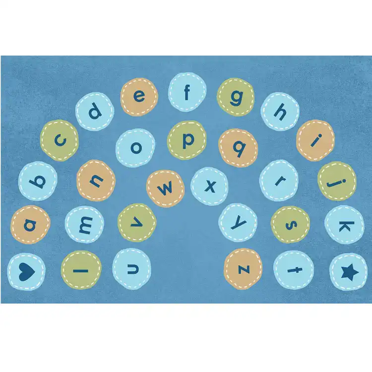 Pixel Perfect™ Calming Colors Arch Seating Rug