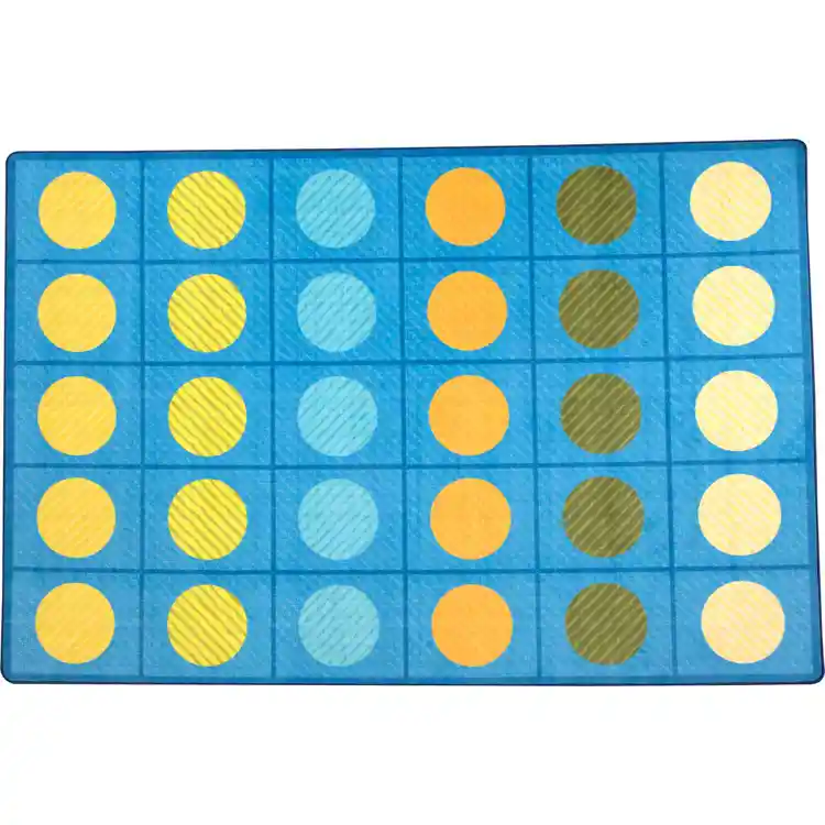 Pixel Perfect™ Calming Colors Seating Rug