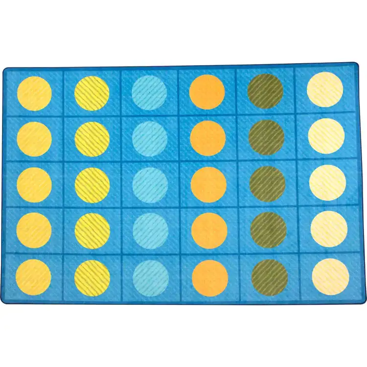 Pixel Perfect™ Calming Colors Seating Rug