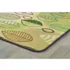 Pixel Perfect™ Peaceful Spaces Leaf Rug, Tan