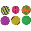 Tactile Squeak Balls, Set of 6