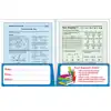 Pocket Folder, My Homework, Set of 12